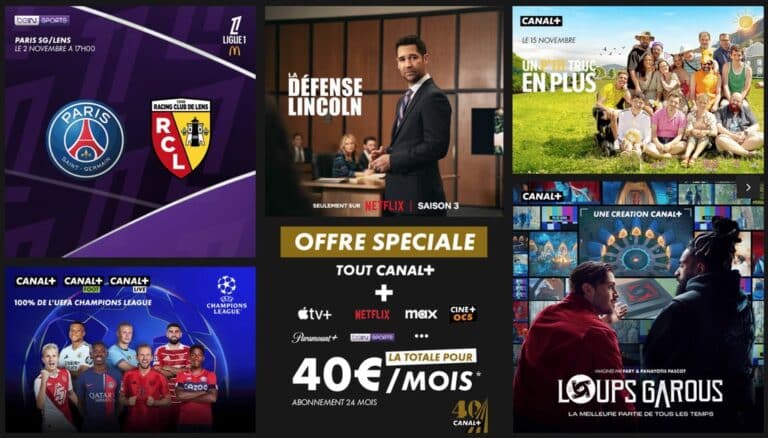 CANAL+ : offre spéciale 40 ans pour l'anniversaire de la chaîne (2024)